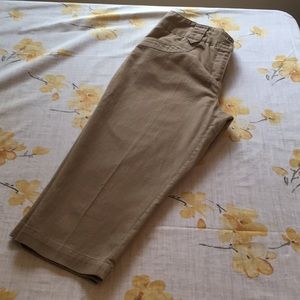 Tan High waisted capris size 6 from cato